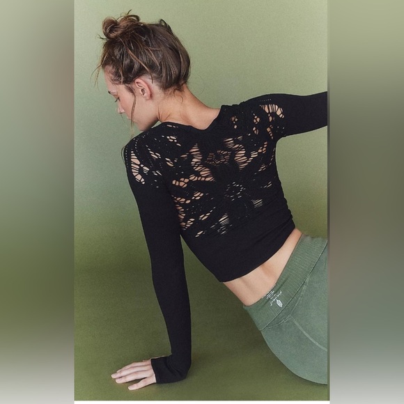 FP Movement by Free People Tops - FP MOVEMENT by FREE PEOPLE Happiness Runs Floral Long Sleeve TOP